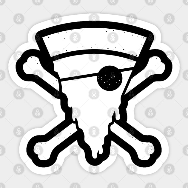 pizza pirate Sticker by jonah block